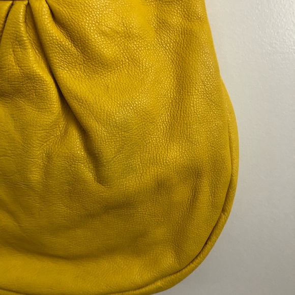 Marc by Marc Jacobs Yellow Leather Hobo Purse - Picture 5 of 8